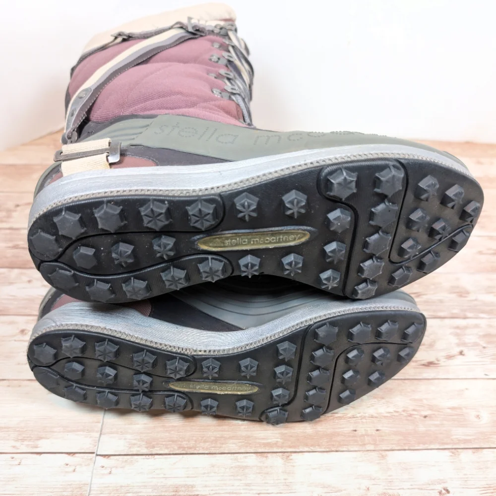 Adidas Stella McCartney Rare Snow Hiking Tall Winter Boots Women's Size